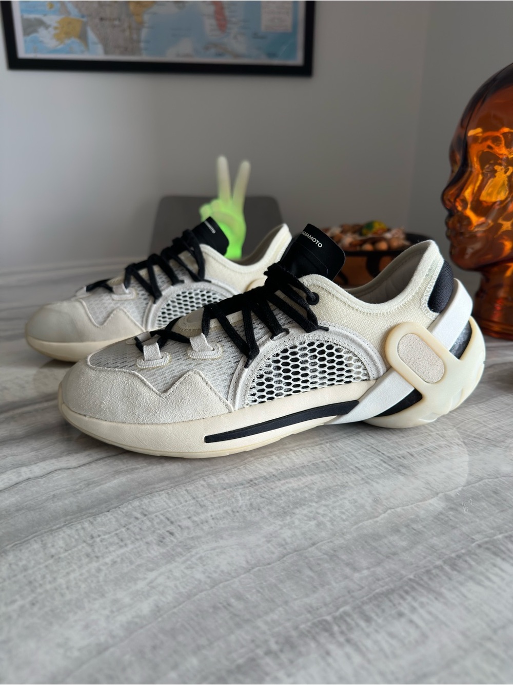 Adidas Y-3 Idoso Boost Orbit Grey Black Sneakers